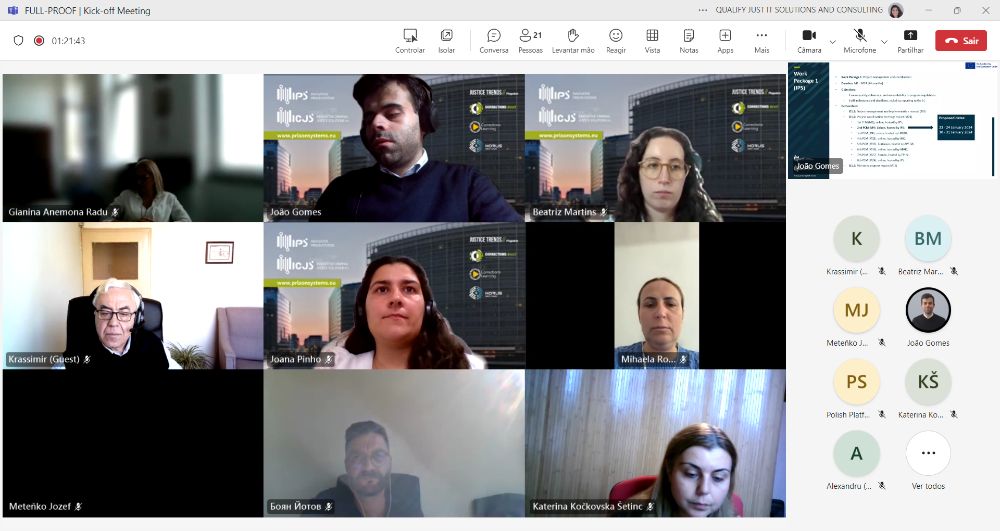 FULL-PROOF Kick-off virtual meeting